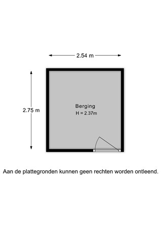 Floorplan - Ernest Groosmanplein 4, 3071 MN Rotterdam